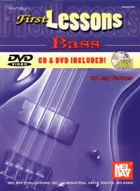First Lessons Bass Farmer Book + Cd & Dvd Sheet Music Songbook