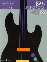Faber Graded Rock & Pop Bass Songbook Gr 4-5 + Cd Sheet Music Songbook