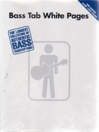 Bass Tab White Pages Sheet Music Songbook