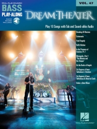Bass Play Along 47 Dream Theater + Online Sheet Music Songbook