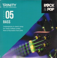Trinity Rock & Pop 2018 Bass Grade 5 Cd Sheet Music Songbook