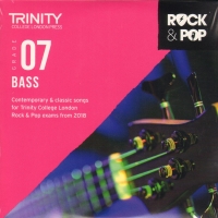 Trinity Rock & Pop 2018 Bass Grade 7 Cd Sheet Music Songbook