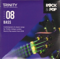 Trinity Rock & Pop 2018 Bass Grade 8 Cd Sheet Music Songbook