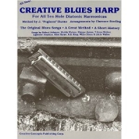 Creative Blues Harp Harmonica Sheet Music Songbook
