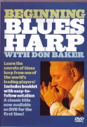Beginning Blues Harp Baker Dvd Sheet Music Songbook