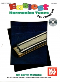Easiest Harmonica Tunes For Children Mccabe Bk/cd Sheet Music Songbook