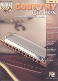 Harmonica Play Along 05 Country Classics Book & Cd Sheet Music Songbook