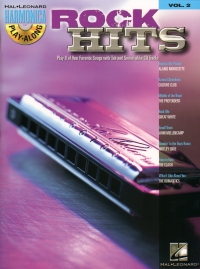 Harmonica Play Along 02 Rock Hits Book & Cd Sheet Music Songbook