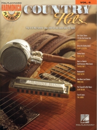 Harmonica Play Along 06 Country Hits Book & Cd Sheet Music Songbook