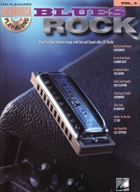 Harmonica Play Along 03 Blues Rock Book & Cd Sheet Music Songbook