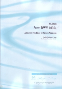 Bach Suite Bwv 1006a Harp Sheet Music Songbook