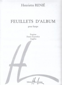 Renie Feuillets Dalbum Harp Sheet Music Songbook
