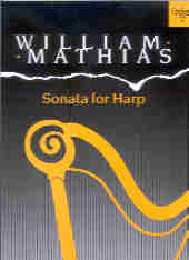Mathias Sonata For Harp Sheet Music Songbook