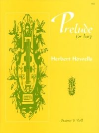 Howells Prelude For Harp Sheet Music Songbook