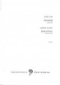 Natra Sonatina For Harp Sheet Music Songbook