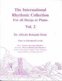 Ortiz International Rhythmic Collection Vol 2 Harp Sheet Music Songbook