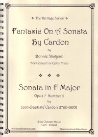 Shaljean Fantasia On A Sonata By Cardon Harp Sheet Music Songbook