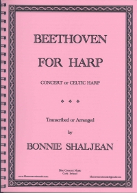Beethoven For Harp Sonatina In C  Shaljean Sheet Music Songbook