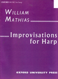 Mathias Improvisation For Harp Solo Op.10 Sheet Music Songbook