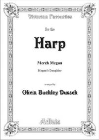 Merch Megan (megans Daughter) Arr. Dussek Harp Sheet Music Songbook