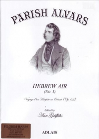 Parish-alvars Hebrew Air Op62 No3 Harp Sheet Music Songbook