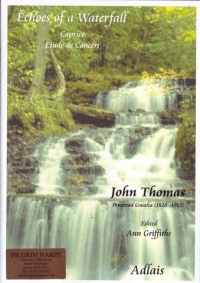 Thomas Echoes Of A Waterfall Caprice For The Harp Sheet Music Songbook