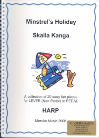 Kanga Minstrels Holiday  Harp Sheet Music Songbook