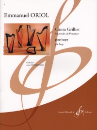Oriol Canta Grilhet Souvenirs De Provence Harp Sheet Music Songbook