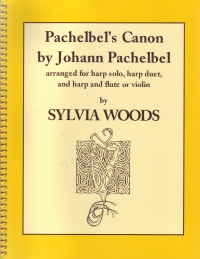 Pachelbel Canon Woods Harp Solo Or Flute Or Violin Sheet Music Songbook