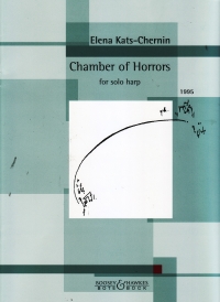 Kats-chernin Chamber Of Horrors Harp Sheet Music Songbook