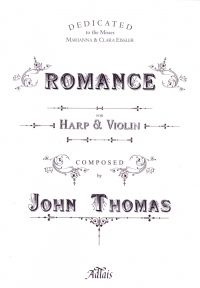 Thomas Romance For Harp And Violin Sheet Music Songbook