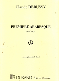 Debussy Arabesque No1 Arr. Renie Harp Sheet Music Songbook