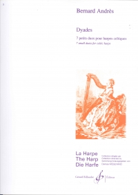 Andres Dyades 7 Petits Duos 2 Harps Sheet Music Songbook