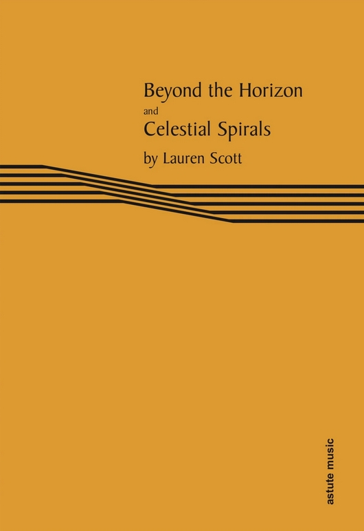 Scott Beyond The Horizon & Celestial Spirals Harp Sheet Music Songbook