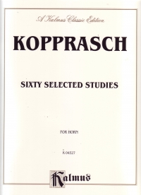 Kopprasch Studies (60 Selected ) Horn Sheet Music Songbook
