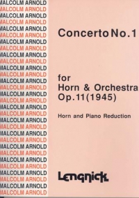 Arnold Concerto No 1 Eb Sheet Music Songbook