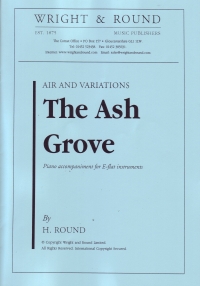 Round Ash Grove (air & Variations) Eb Tenor Hn/pf Sheet Music Songbook