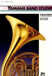 Yamaha Band Student Horn In Eb Book 3 Sheet Music Songbook