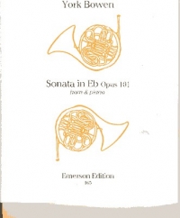 Bowen Sonata In Eb (horn & Piano) Sheet Music Songbook