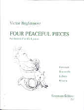Brightmore 4 Peaceful Pieces (eb Or F Horn) Sheet Music Songbook