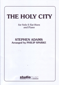 Adams Holy City Sparke Eb Horn Solo + Pf Sheet Music Songbook