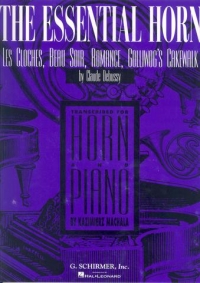 Debussy Essential Horn Sheet Music Songbook