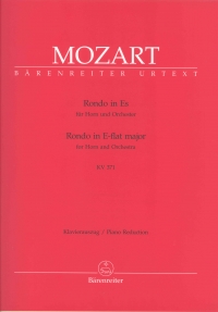 Mozart Concert Rondo Eb Rolf Sheet Music Songbook