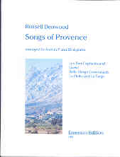 Denwood Songs Of Provence Eb/f Hn & Pf Sheet Music Songbook