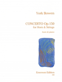 Bowen Concerto Op150 Hn/pf Sheet Music Songbook