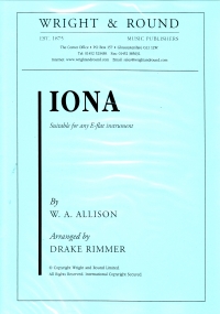Allison Iona Eb Horn/piano Sheet Music Songbook