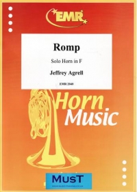 Agrell Romp For Solo Horn In F Sheet Music Songbook