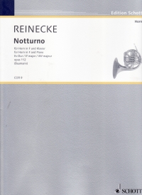Reinecke Notturno Op112 Horn Sheet Music Songbook