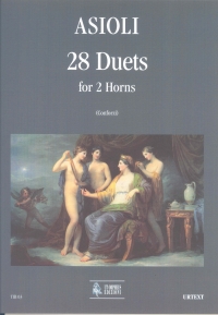 Asioli 28 Duets For 2 Horns Conforzi Sheet Music Songbook
