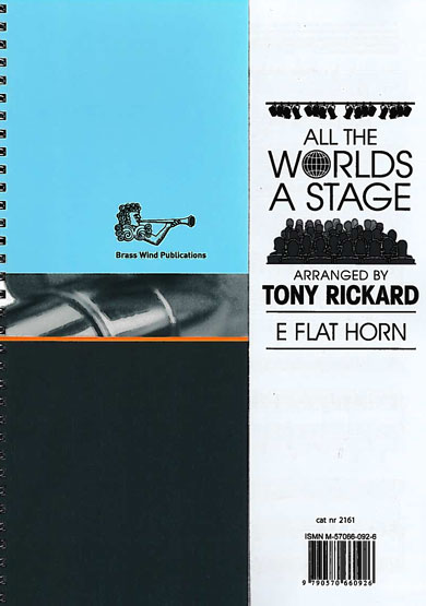 All The Worlds A Stage Rickard Eb Horn Sheet Music Songbook